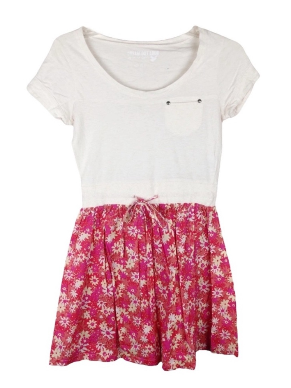 Dream Out Loud Selena Gomez Floral Shirt Dress XS 2010 Cottagecore Preppy